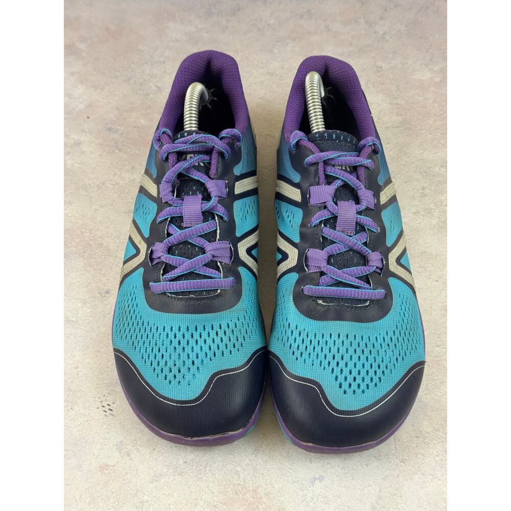 Xero HFS Womens Size 7.5 Shoes Blue Purple Zero Drop Barefoot Running Sneakers